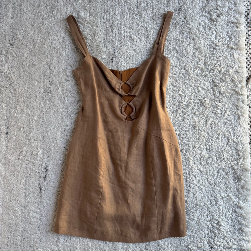 Rumer the Label Linen Mini Dress